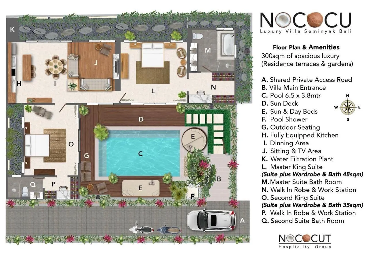 Nococu Luxury Villa 세미냑 0*,